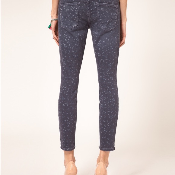 Current/Elliot The Stiletto Lake Ditsy Jeans sz 28 - Picture 2 of 6